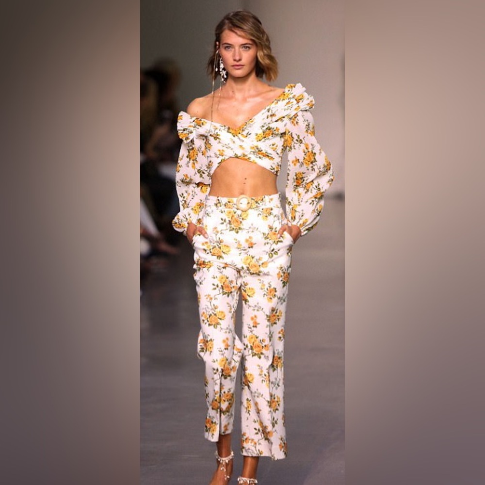 Zimmermann Floral Top size 0